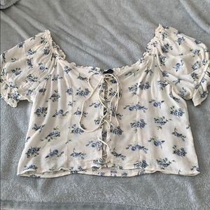 Floral Crop Top